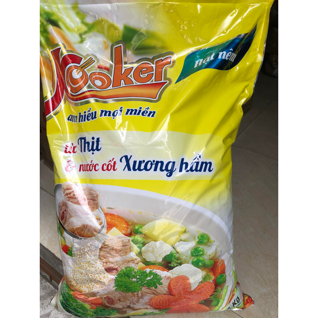 Hạt nêm gói 5kg, 10kg siêu tiết kiệm Knor Nutricook, Vị Ngon,  Kooker, Bếp Vua