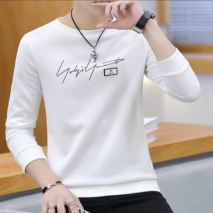 Áo thun nam tay dài 💝FREESHIP💝 áo thun nam dài tay trắng Havichi loại thoáng mát, mềm mịn, siêu rẻ