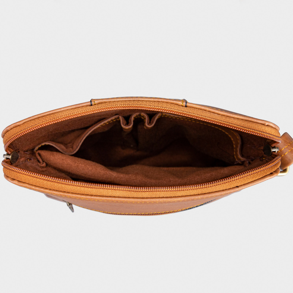 Túi đeo chéo da nam đa năng Lata TN14