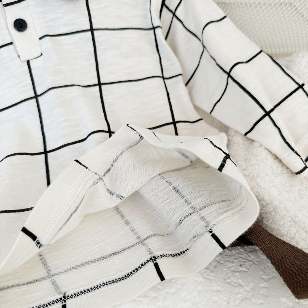 Áo polo thu đông dài tay chất liệu cotton mềm mịn, thoáng khí, chất liệu 100% cotton, bebukidsstore A1588