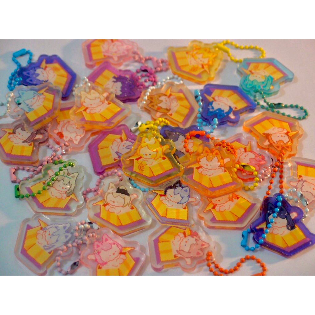 Móc khóa keychain acrylic Project Sekai Nyan Cat Box