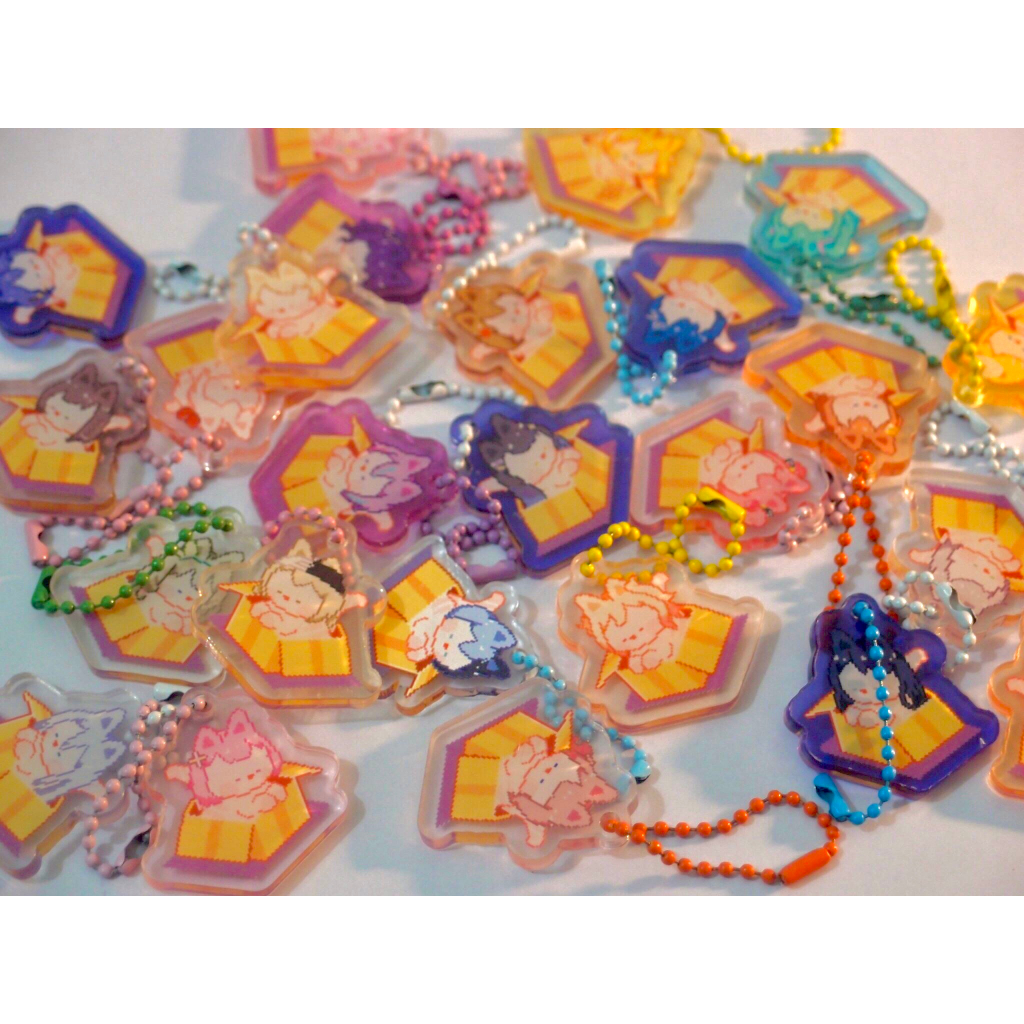 Móc khóa keychain acrylic Project Sekai Nyan Cat Box