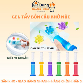 Gel khử mùi bồn cầu bồn rửa mặt hình bông hoa, gel tạo mùi hương bồn vệ sinh
