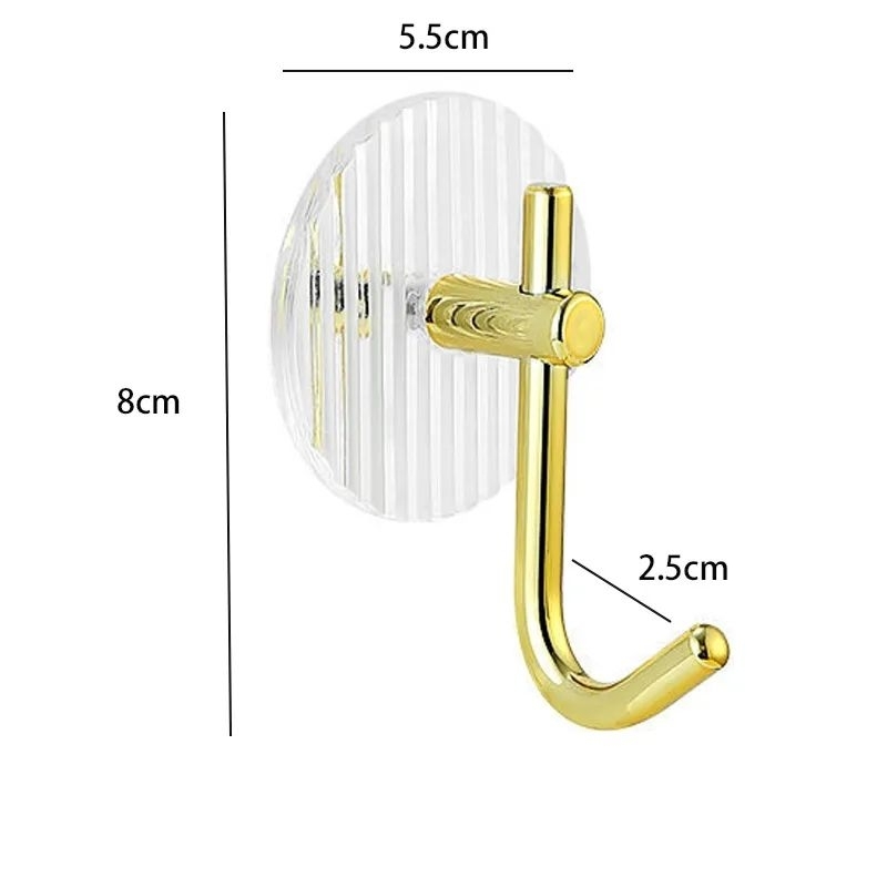 Móc Treo Đồ Dùng Phòng Tắm Nhà Bếp Dán Tường Mẫu Mới Sang Trọng Cao Cấp