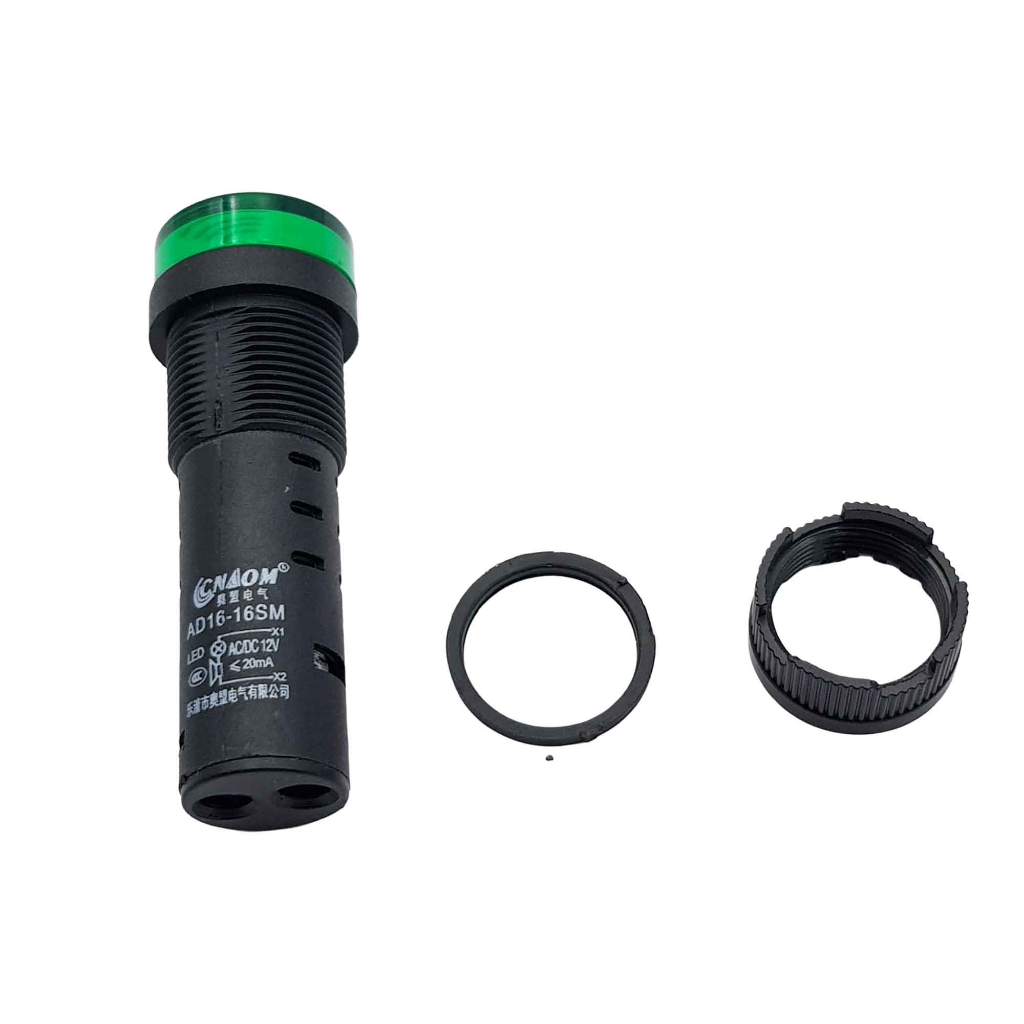 Đèn báo có còi AD16 - 16SM  12V, 24V, 220V