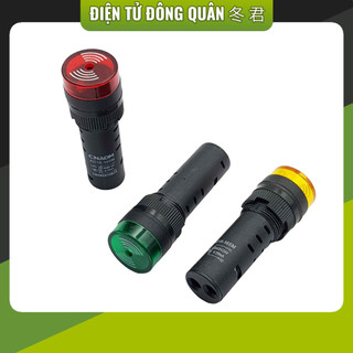 Đèn báo có còi ad16 - 16sm 12v, 24v, 220v