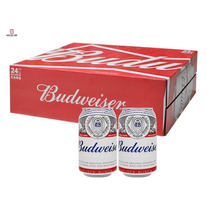 BIA BUDWEISER THÙNG 24 LON 330ML