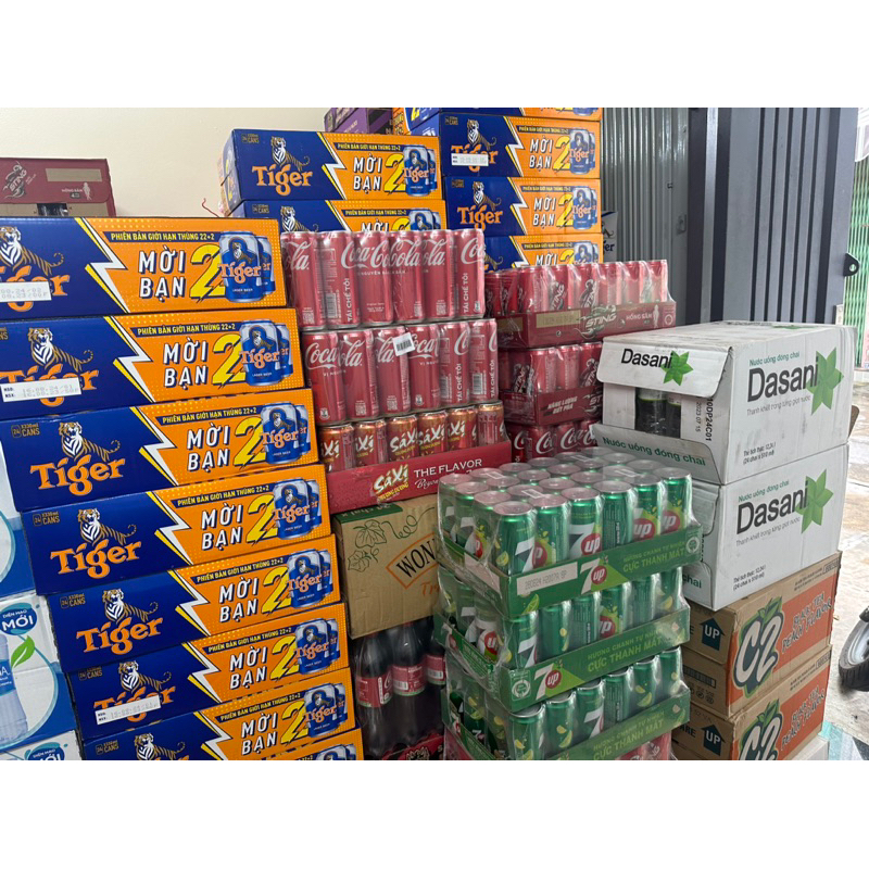 Ship hoả tốc quận 11 Bia Tiger nâu phiên bản giới hạn Mẫu xuân 22+2