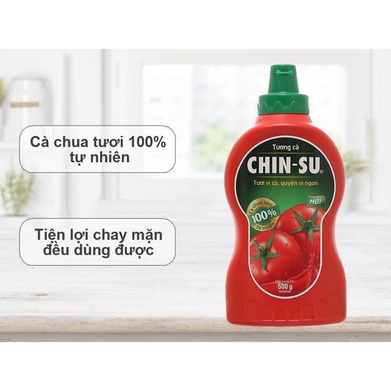 Tương cà - Tương ớt Chinsu chai 250g