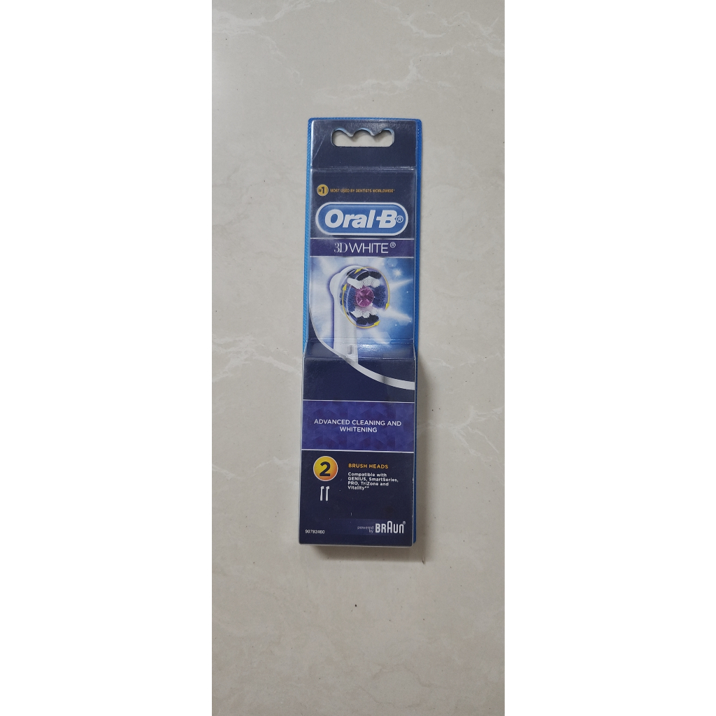 Đầu bàn chải điện oralb - 1 đầu thay Oral-b    + kèm nắp bảo vệ đầu bàn chải