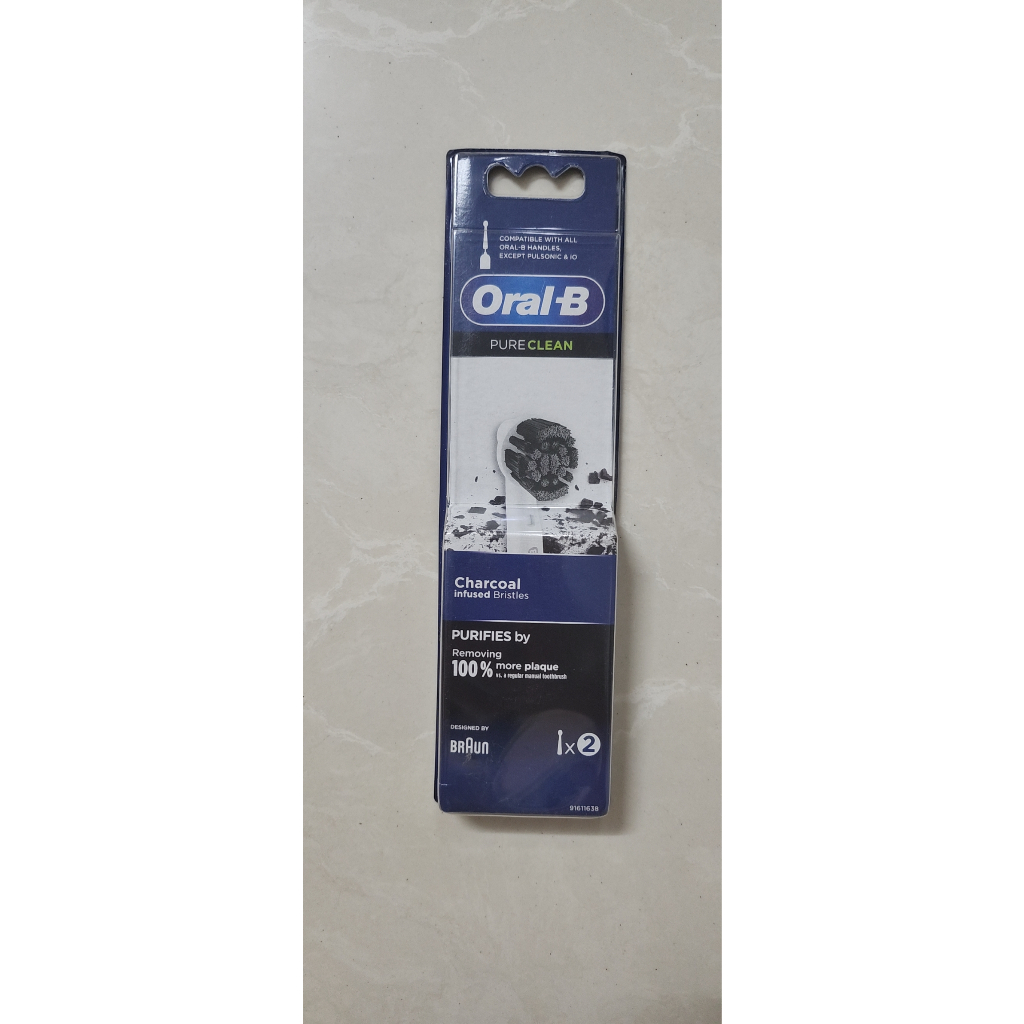 Đầu bàn chải điện oralb - 1 đầu thay Oral-b    + kèm nắp bảo vệ đầu bàn chải