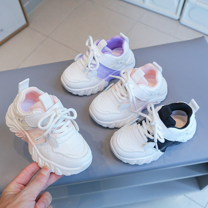 Giày Thể Thao Cho Bé Trai Bé Gái Từ 1 Đến 7 Tuổi Siêu Nhẹ Phong Cách Thời Trang