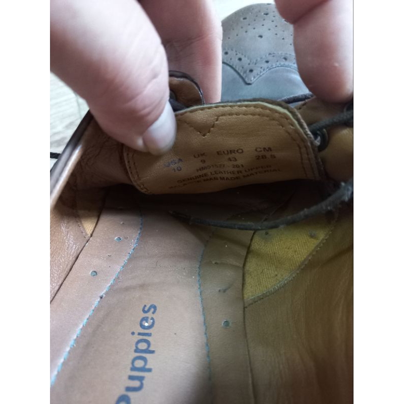 Hót giầy si da thật size 43