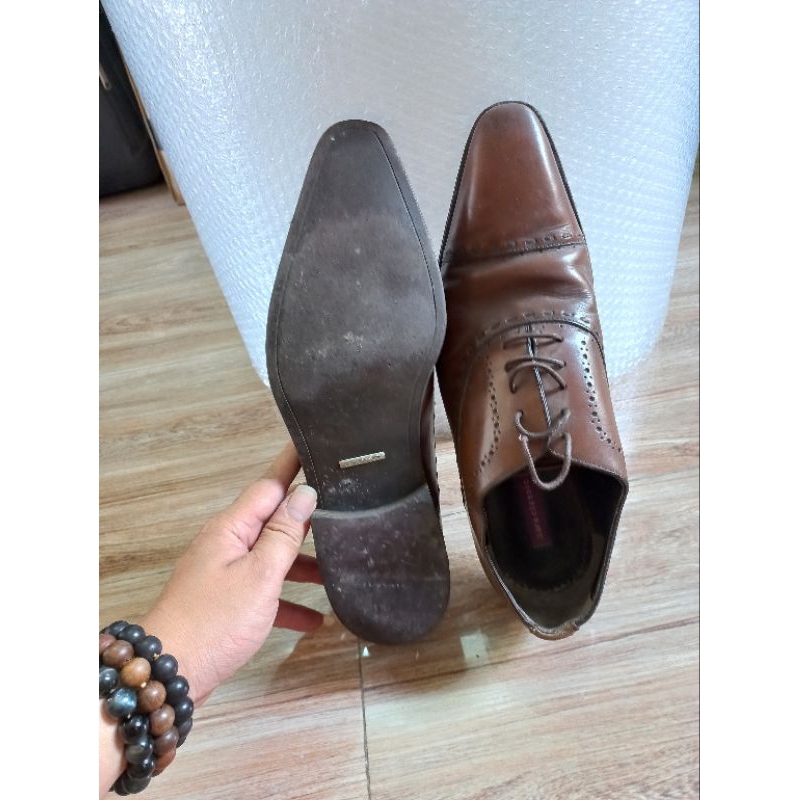 Giầy si da thật size 43