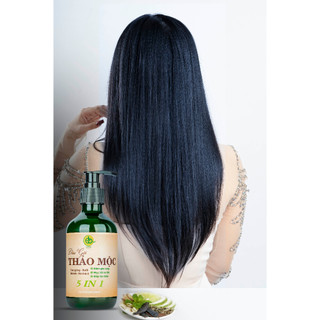 DẦU GỘI THẢO MỘC 5 IN 1 ELBON