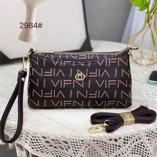 Ví nữ dài cầm tay ví clutch nữ nhiều ngăn họa tiết monogram thời trang vintage Y2984