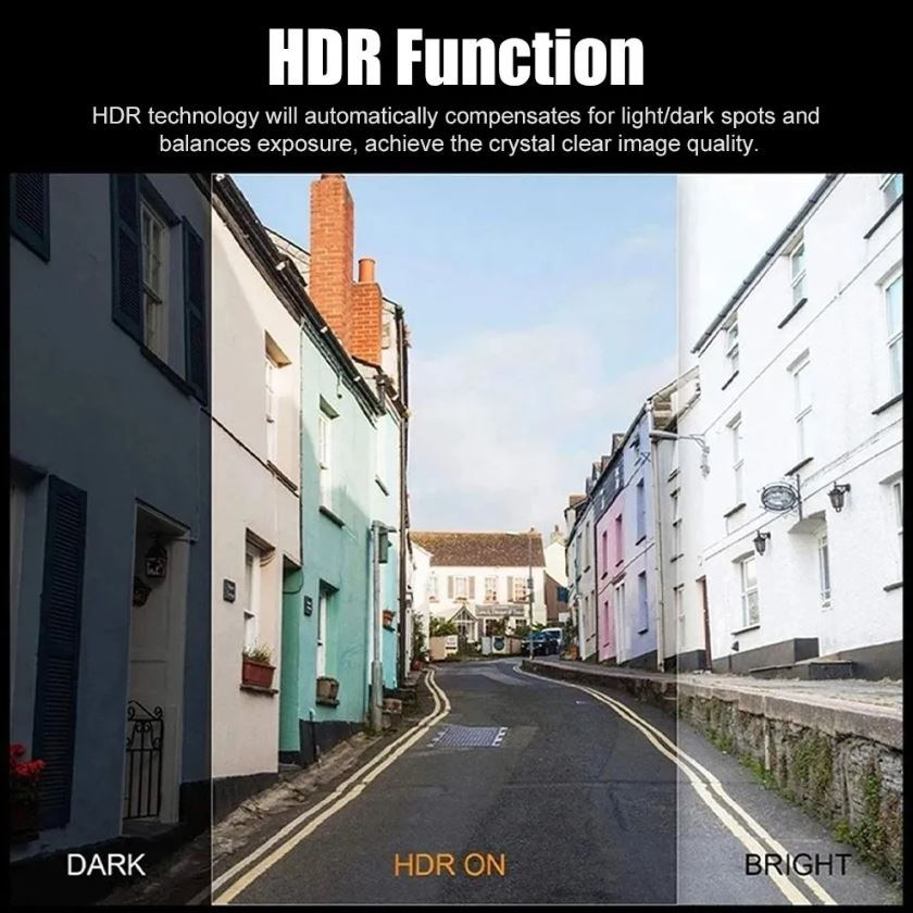 Camera Hành Trình Ô Tô 3 Mắt Kết Nối App Xem Qua Wifi 1080P S10/S10 Plus Nhìn Đêm Hồng Ngoại, Cảnh Báo