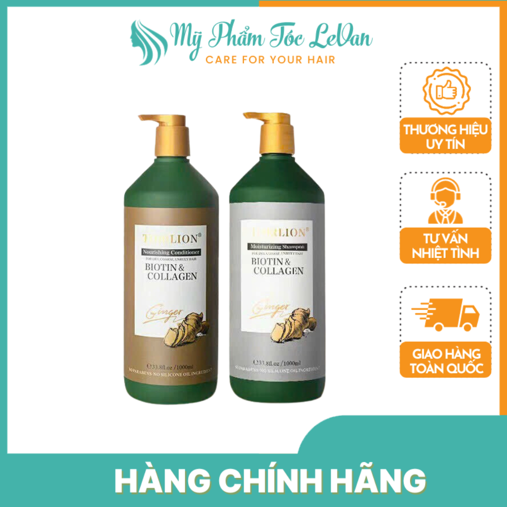 Dầu Gội Gừng Thiên Nhiên Ngăn Ngừa Giảm Rụng Tóc. Dầu Gội Xả Mượt Tóc, Kích Thích Mọc Tóc Nhanh - Mỹ Phẩm Tóc Levan