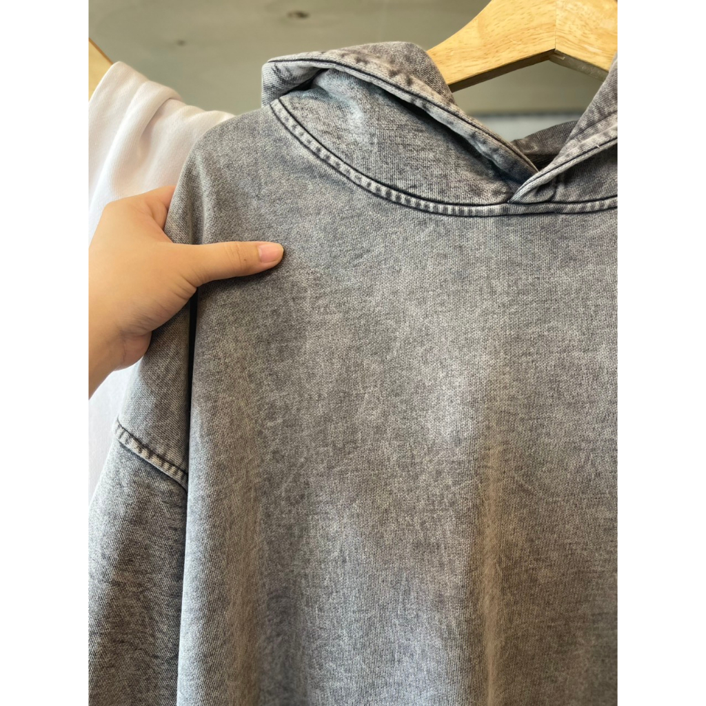 Áo Hoodie trơn chân cua vải 100% COTTON cao cấp