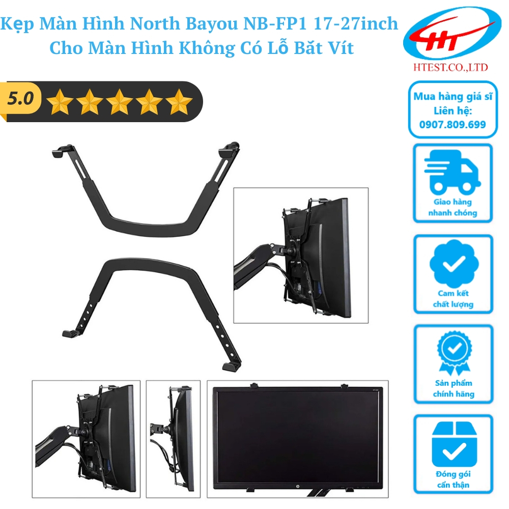 Giá treo màn hình LCD Arm màn hình đa năng North Bayou NB cho màn 10 - 35 inch