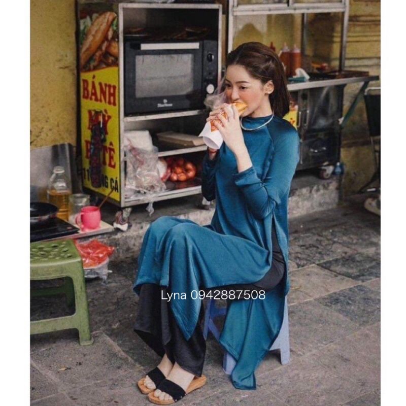 Áo dài Big size 3XL, Áo dài dáng xưa, áo dài dáng suông big size nhiều màu đẹp