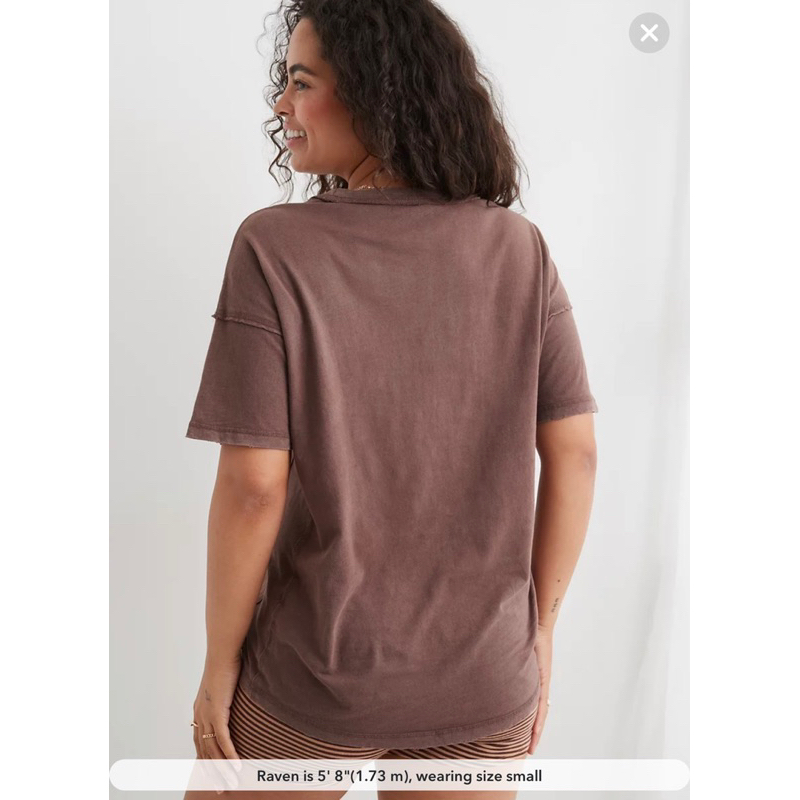 Áo thun oversize A3RI3 vải 100 cotton vnxk