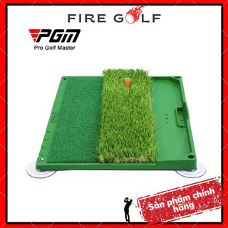 Thảm tập swing golf mini kèm khay đựng bóng pgm djd034 chính hãng bền tiện lợi