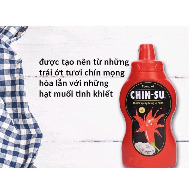 Tương cà - Tương ớt Chinsu chai 250g