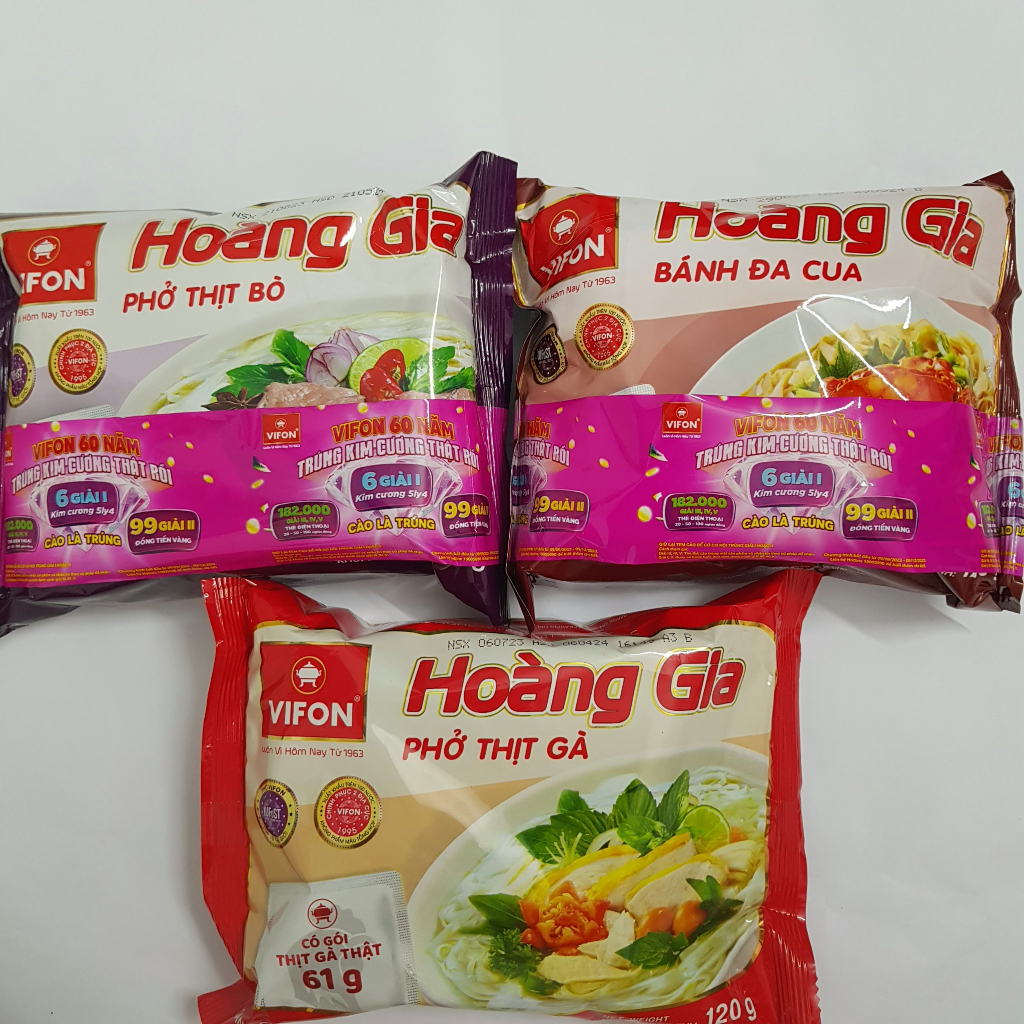 Phở, bánh đa cua, bún riêu cua VIFON, VIFON HOÀNG GIA