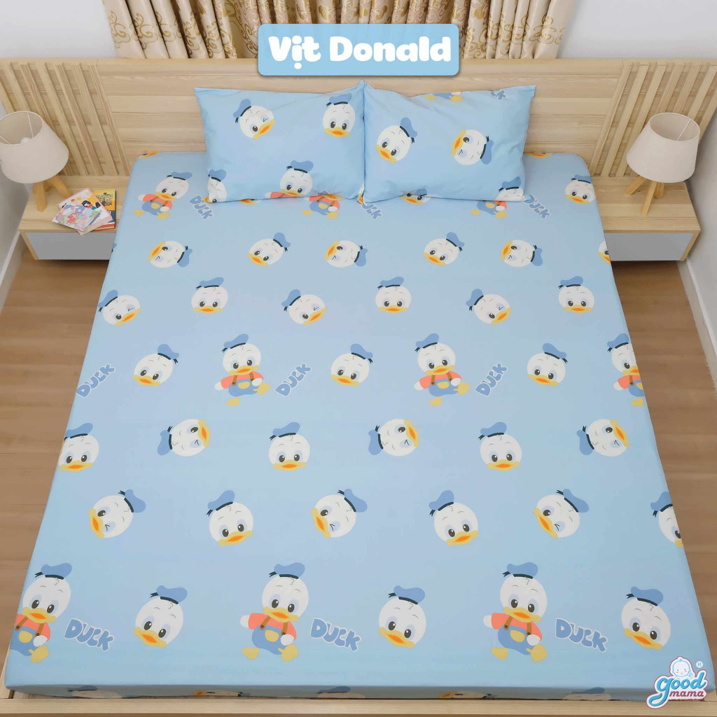 Ga chông thấm goodmama- 100% ga chống thấm cotton -bảo hành 6 tháng lớp chống thấm