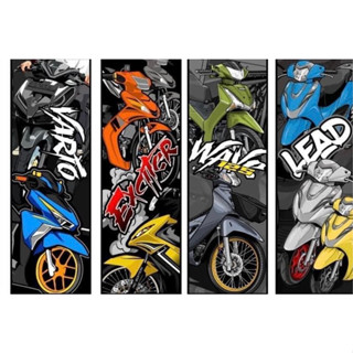 Thảm lót sàn xe máy 2 mét full xe Thailand: Vario, Exciter, Wave, Lead