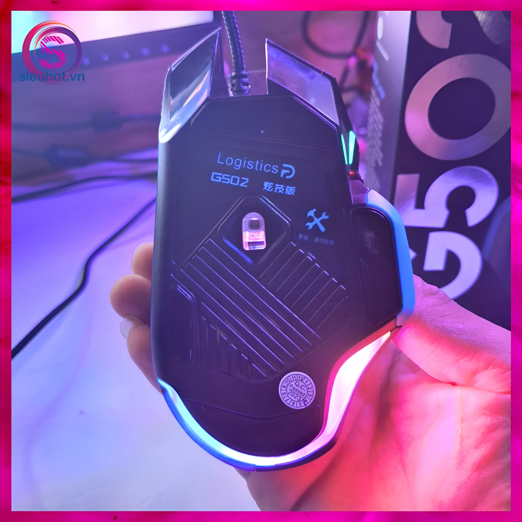 Chuột Máy Tính Gaming LOGITECH G403 Led RGB Chuột Có Dây Pc Laptop Chuyên Chơi Game 12000DPI