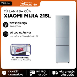 Tủ lạnh ba cửa Xiaomi Mijia 185L/215L- Bảo hành 18 tháng