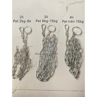 Xích chó mèo đủ size dài 1.3 mét- 2 mét