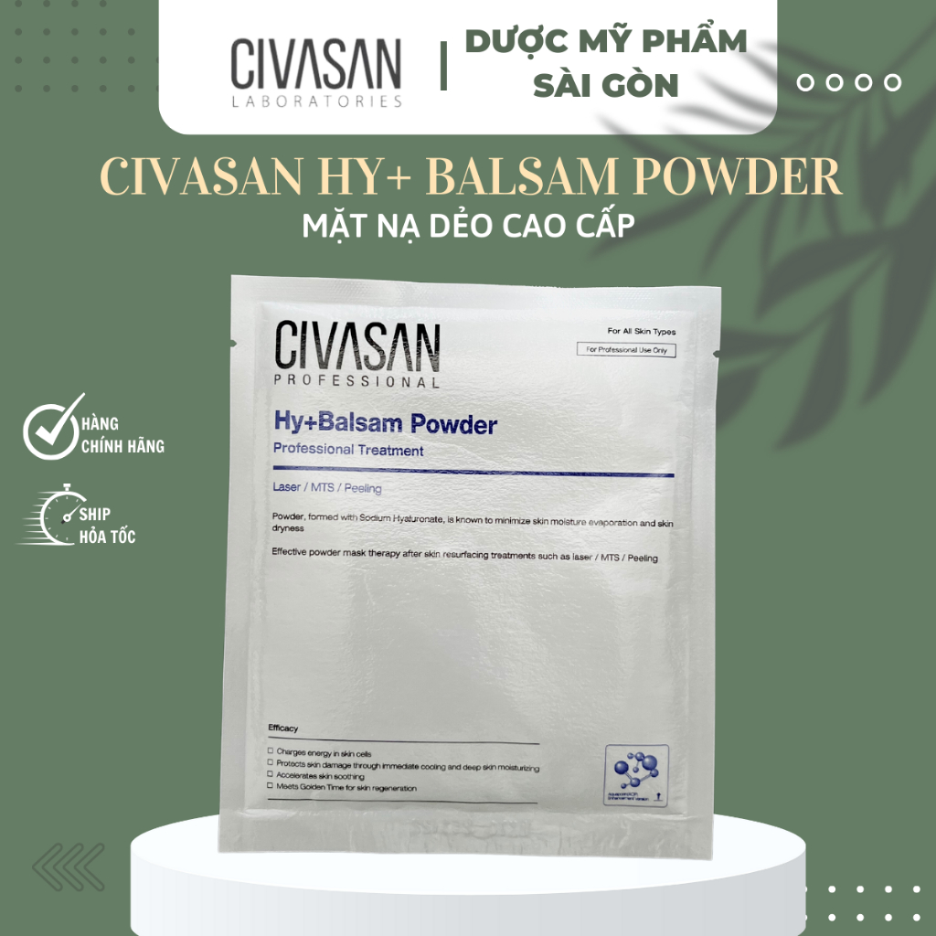 Mặt nạ dẻo cao cấp Civasan Hy+ Balsam Powder 60g/pack