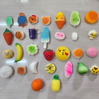 Combo squishy mẫu xưa 2017 chất xưa 95% mẫu như hình