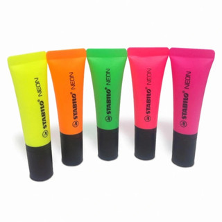 Bộ 5 bút dạ quang stabilo neon