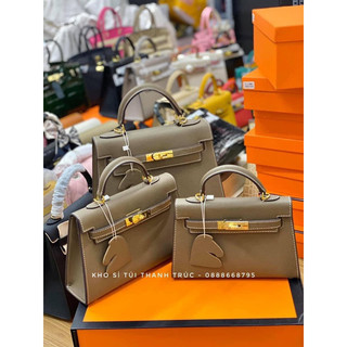 Túi quai xách da sần size 19-22-20- 25cm (bản đẹp bọc xốp)