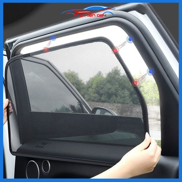 Chắn nắng nam châm theo xe Vinfast VF5 giúp giảm tia UV giảm nhiệt độ ngoài trời chiếu vào xe