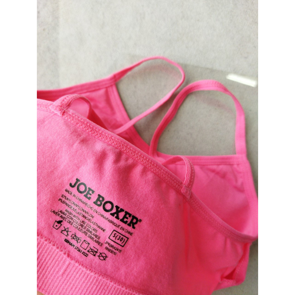 Áo lót ngực bé gái, Bralette không đường may, áo lá bra thun gân có đệm mút tháo rời hàng xuất dư cao cấp shop NEM