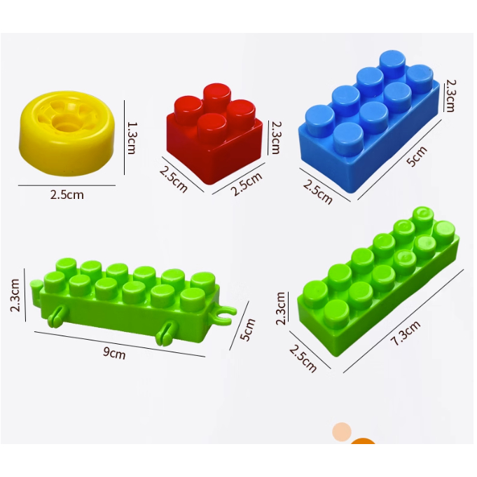 Hộp Xếp Hình 90 Chi Tiết Cho Bé Sáng Tạo Và Nhiều Màu Sắc