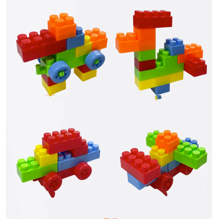 Hộp Xếp Hình 90 Chi Tiết Cho Bé Sáng Tạo Và Nhiều Màu Sắc