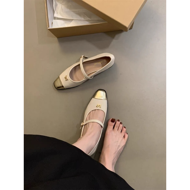 Giày búp bê 2,5P đính hoạ tiết