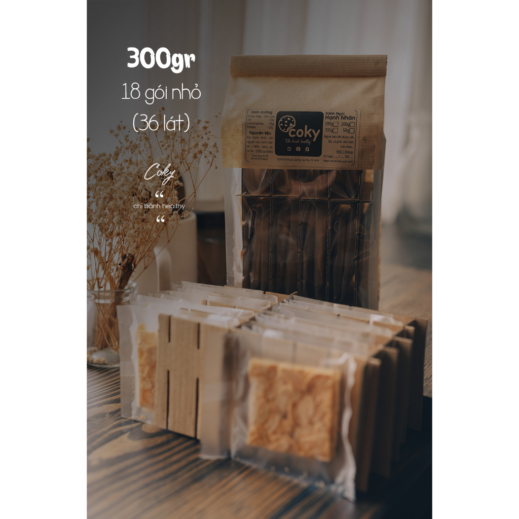 Bánh ngói hạnh nhân bánh hạnh nhân cho người tiểu đường ăn kiêng