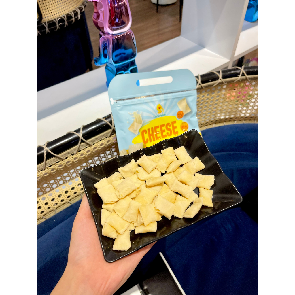 Snack Phô mai Duck Cheese 120g-  Nhập Khẩu Từ Malaysia- Thơm Ngon- Dễ Tiêu Hoá- Phù Hợp Với Tất Cả Các Bé