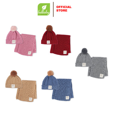 LULLABY - NHL319M - Set khăn mũ len 
