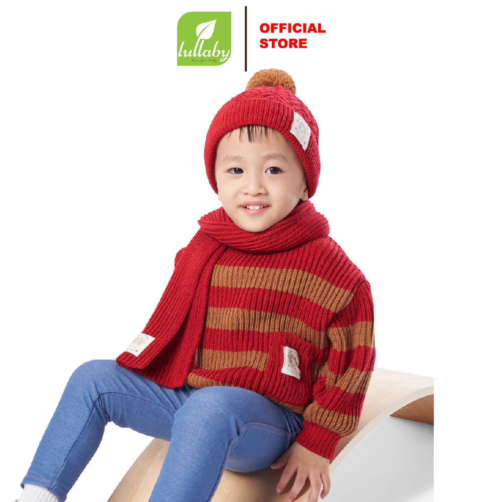 Lullaby - Set khăn mũ len NHL319M