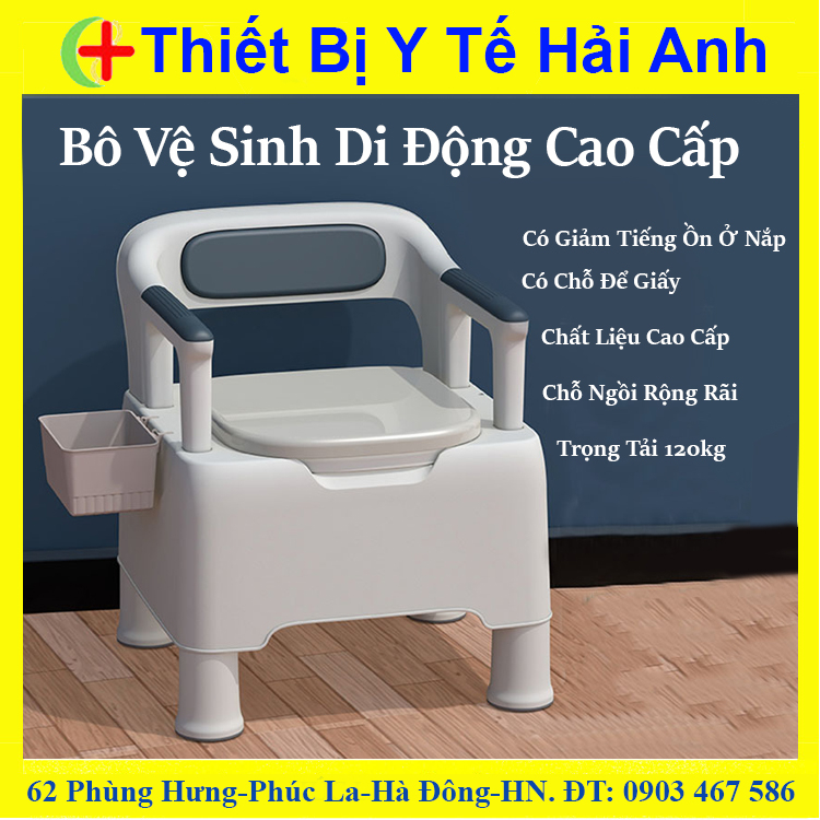 Bô Vệ Sinh Di Động Tại Nhà Cho Người Già, Bà Bầu,...