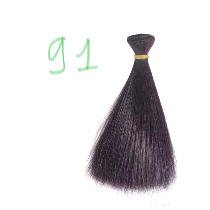 TCB- Tép tóc giả may tóc cho búp bê tóc dài 15cm