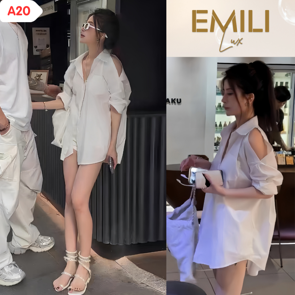 Bộ sưu tập áo sơ mi, áo kiểu nữ Emili đi chơi, đi làm công sở